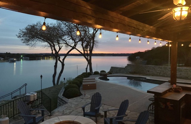 Lakefront property with pool and lighthouse with amazing views of the lake, .