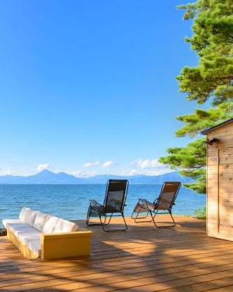 Lakehide Konan - 1日1組1棟貸切 湖畔のサウナ付貸別荘