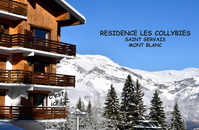 Large 2-room apartment at the foot of the Mont Joly/Mégeve slopes