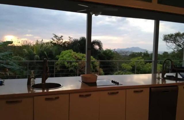 Large calm house surrounded by nature