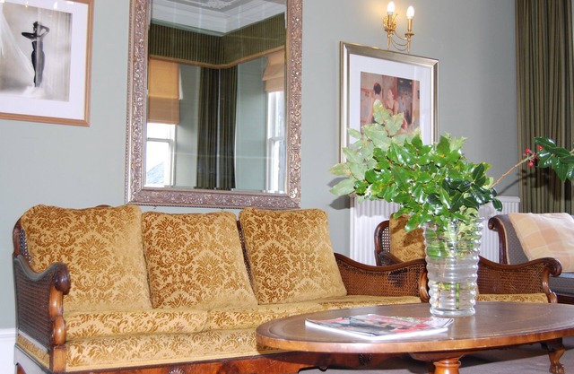 Large comfortable four bedroom apartment in village setting