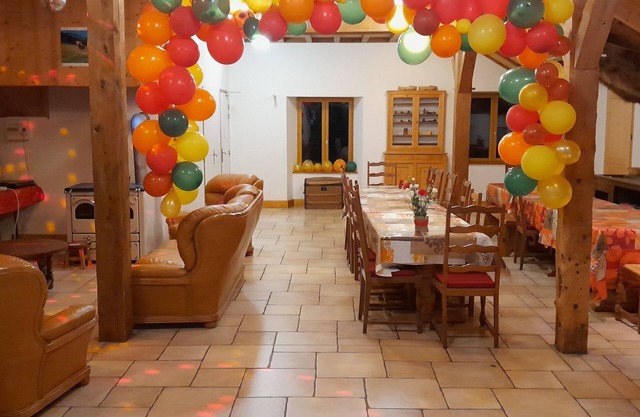 Large gite in the Haut Jura! Spacious room for games and parties!