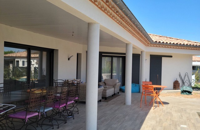 large pool and jacuzzi villa