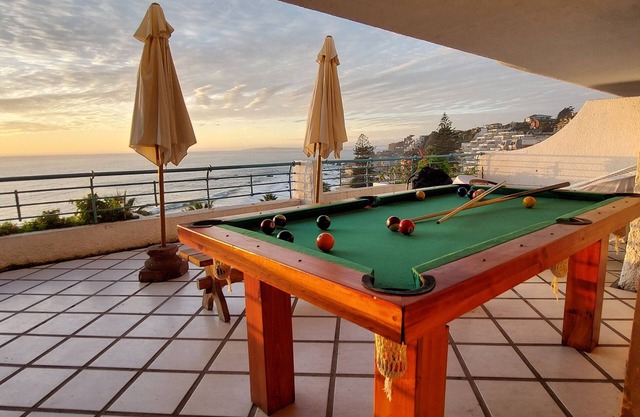 Large terrace in first line, Playa Amarilla