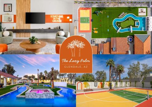 Lazy River Luxe 6 BR Sleeps 16 Pickleball Hot Tub