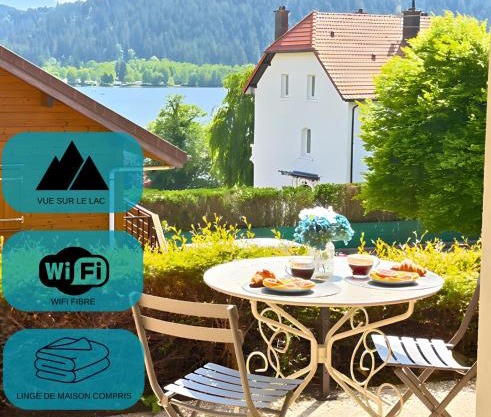 Le Cocon du Lac, terrasse, vue lac