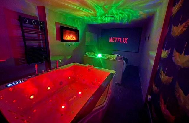 Le Cupidon, cocon privé avec Spa, Sauna, Cinéma Netflix et Jardin privé