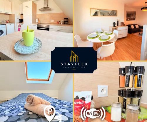 Le Duplex des Tulipes - Parking included - Haguenau