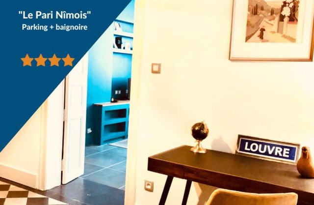 Le Pari Nîmois, avec Parking, Centre Ville Arènes