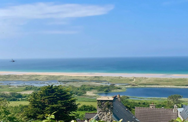 *Les Dunes* Vauville family home exceptional sea view and access on foot