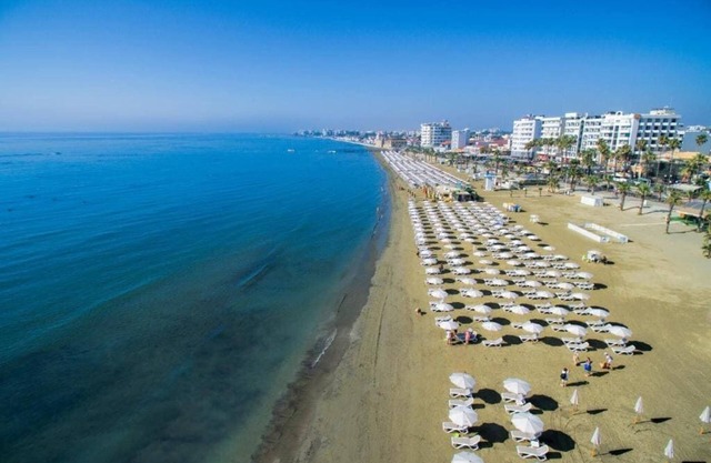 Les Palmiers Boutique Beach Hotel and Luxury Apartments in Larnaca