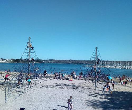 Les terrasse du rody, vue mer .