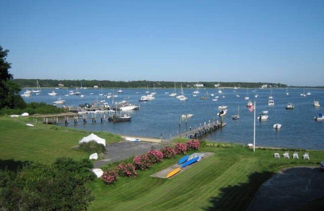 Location, Location -beachfront property overlooking Cotuit Harbor.