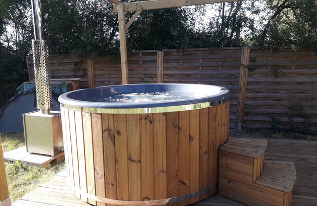 Lodge with private Nordic spa - 6 pers - 15min from Guédelon - Yonne