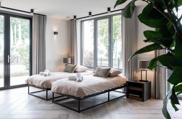 Loft with 2 sleep areas in an amazing villa