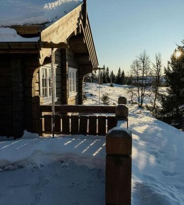 Log Cabin With Views Of Jotunheimen Mountains