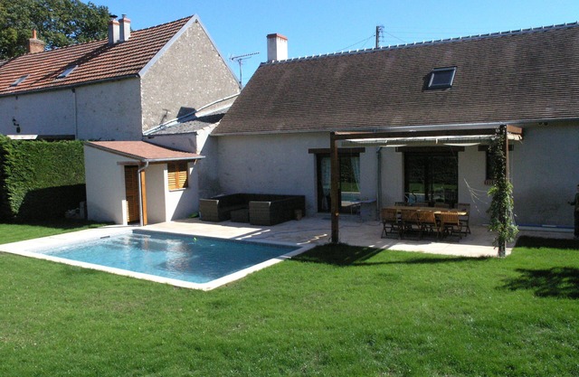 Longère (traditional farmhouse) at the gateway to Chambord and the Loire