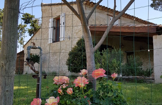 Louise's Cabanon "Between vineyards and Mt Ventoux