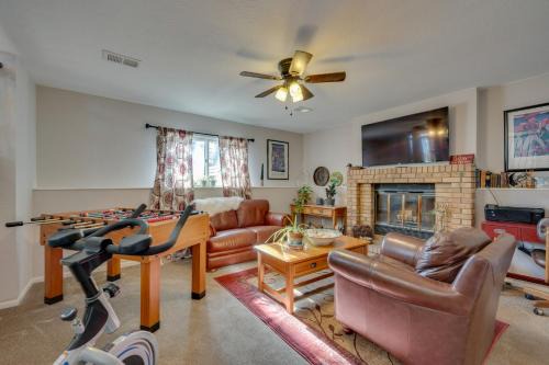 Loveland Home with Private Hot Tub and Wood Fireplace!