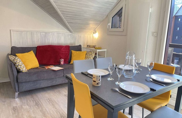 Lovely 3-room ski-in, ski-out, in the center, for 6 people