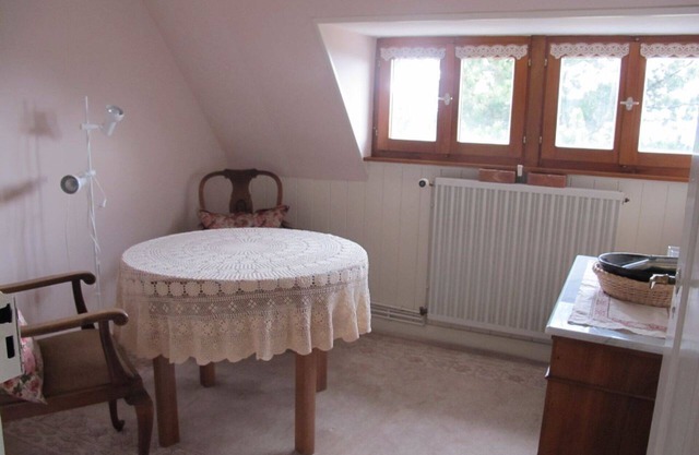 Lovingly furnished attic vacation apartment in Vosges house (up to 4 people maximum)