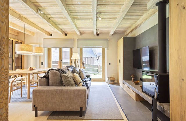 Luderna - Apartamento con jardín Crabera