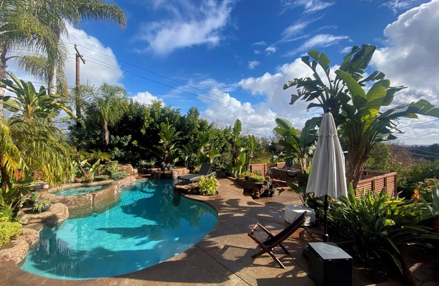 Lush Garden Hideaway & Pool – A Rare Pasadena Gem 5 min from the Rose Bowl