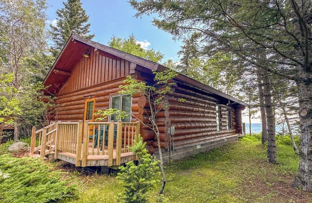 Lutsen Log Cabin 406 on Lake Superior in Lutsen, Minnesota.