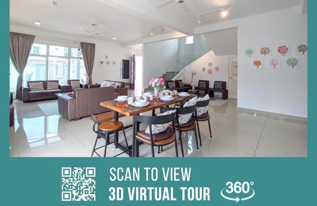 Lux Villa 6rm 12 to 22 pax Wifi Netflix BBQ SteamBoat Games Beach Water Park