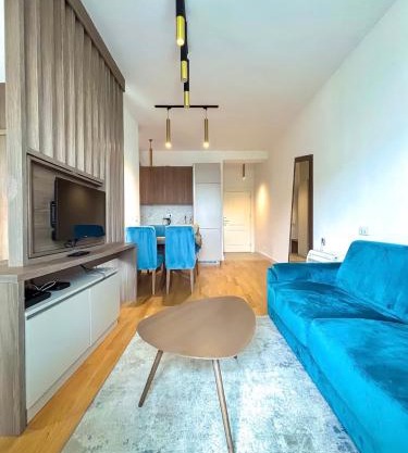 Luxe Beachfront Stay in Bečići with Pool