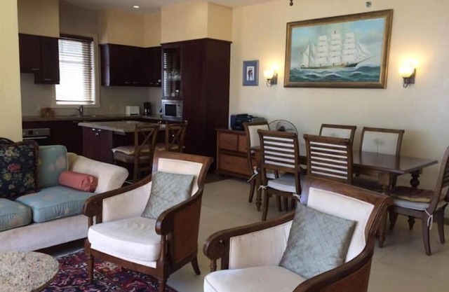 luxurious condo beach. front view & spa onsite