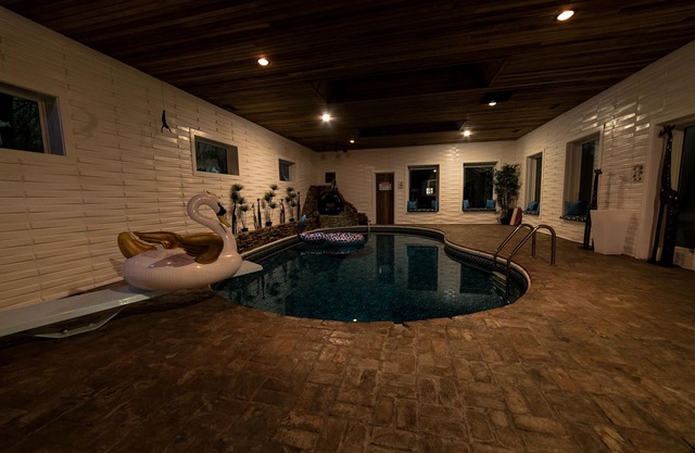 Luxurious home with your own private indoor pool.