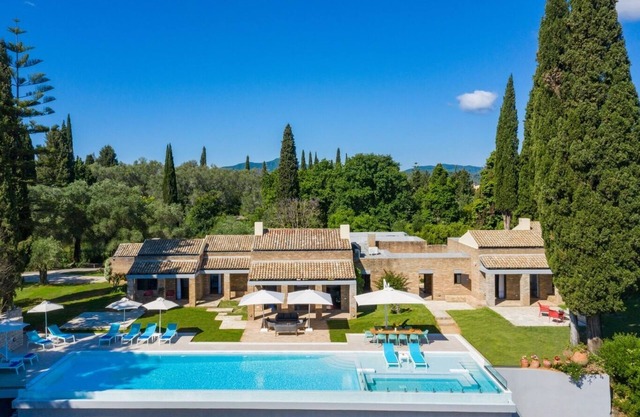 Luxurious private pool Villa with spectacular sea views