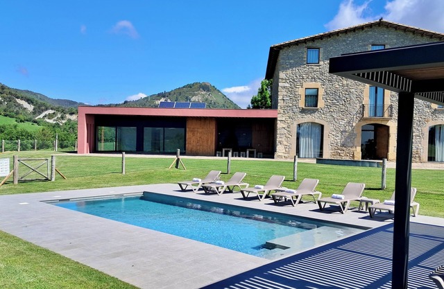Luxurious three floors holiday home with huge garden, swimming pool and jacuzzi