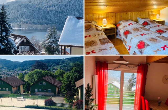 Luxury apartment-chalet, completely renovated, beautiful lake and slopes view