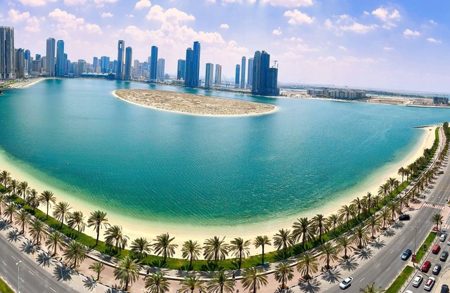 Luxury Apartment El Khan 2 BHK sea front gym, pool, sauna, wifi