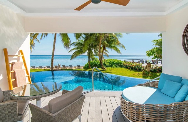 Luxury Beachfront All Inclusive Resort Jamaica Swim Out Ocean View With Tub