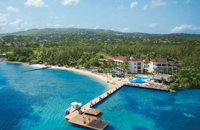 Luxury Beachfront All Inclusive Resort Jamaica Tropical View
