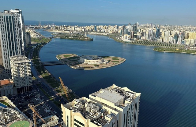 Luxury Home Apartment 2 Bed130m2 Al Majaz 3 Amazing View