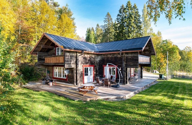 Luxury log cabin (hot tub, wood stove, nature & northern lights) - Gränsfors 354