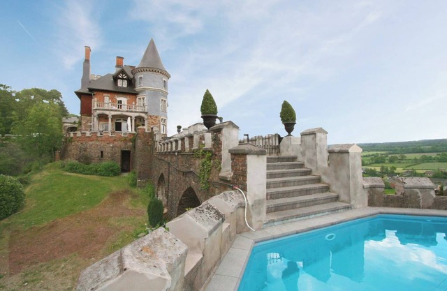 Luxury Spa Castle with Swimming Pool.