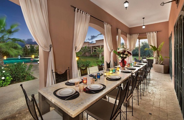 Luxury Villa P.Moon Marrakech 50 people with private olympic pool jaccuzi tennis