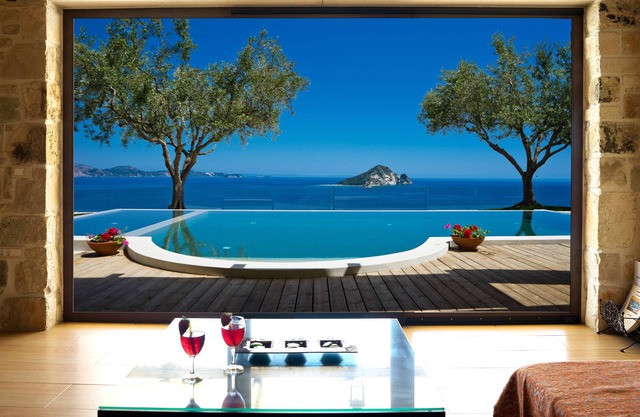 Luxury Villa Pefkos, 3 bedrooms, private pool, sea view