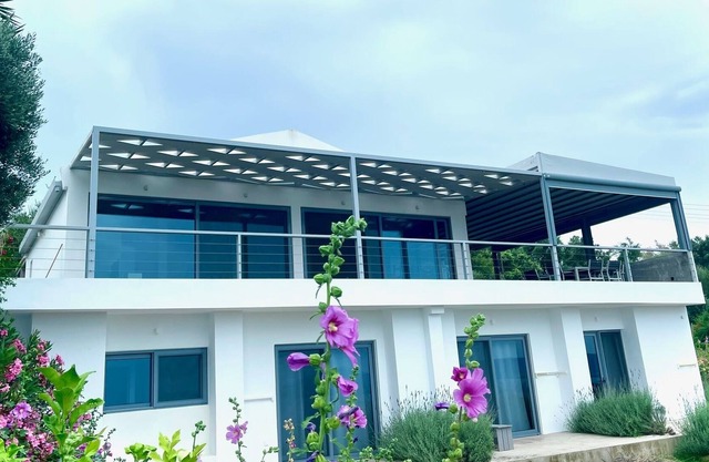 Luxury Villa set in Idyllic Cove, sunets, dolphins Nr Lefkada Villa Levanda