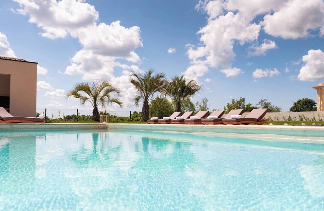 Luxury Villa with a heated indoor pool, wellness and spacious outside living.