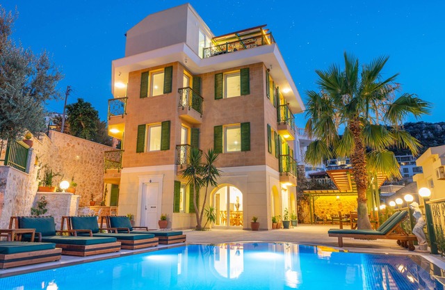 Luxury Villa with Pool Near the Beach in Kalkan, Antalya- Sleeps up to 15 Guests
