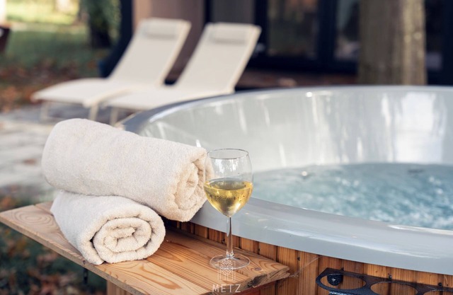 Luxury Wellness Lodge in a quiet, wooded area on the Salland Ridge