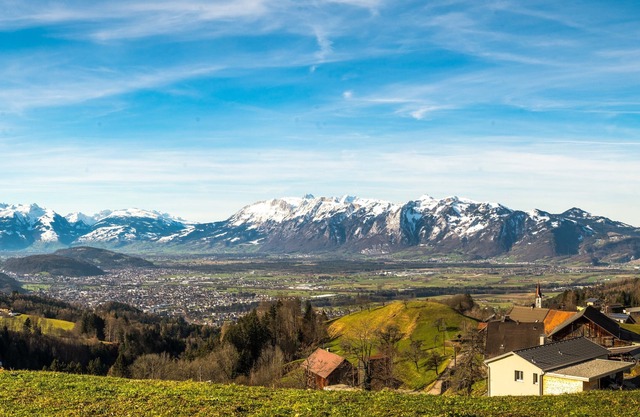 Luxury with a spectacular view in the Alps