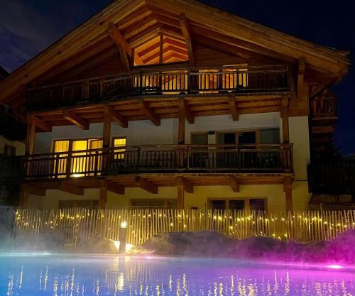 Luxus Chalet - Zentral - Poolblick mit Sauna