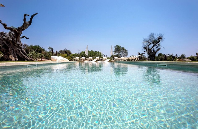 Magnificent Sea View Masseria with Pool Very Close to the Beaches.
